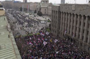 Belgrad protest main