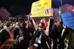 Protest turkey old main